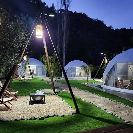 River Glamping Kalopanayiotis Kalopanagiotis Exterior foto